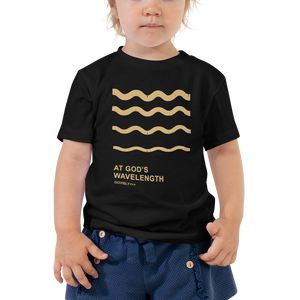 At God's Wavelength Toddler Tee